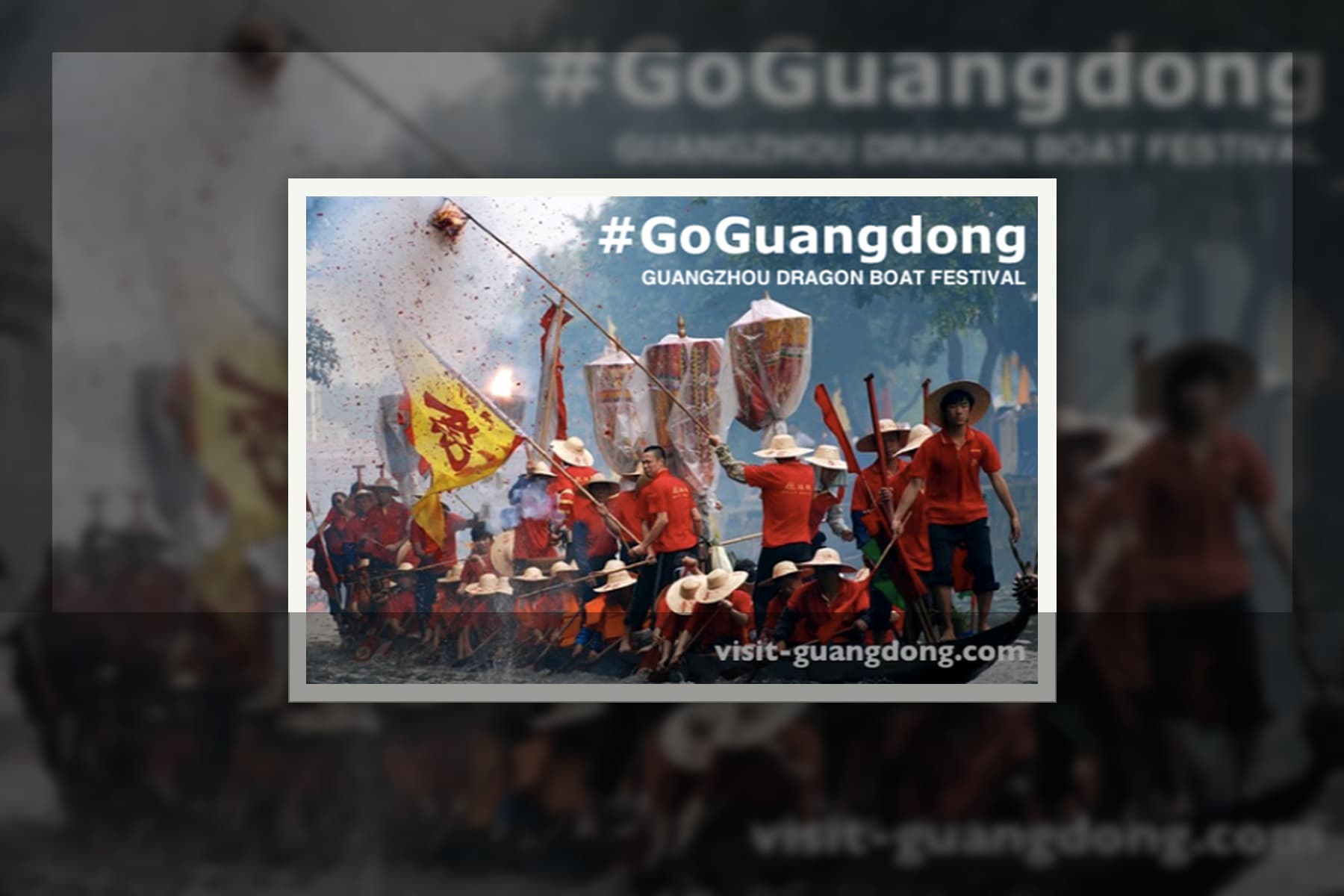 Large editorial plate for Guangdong