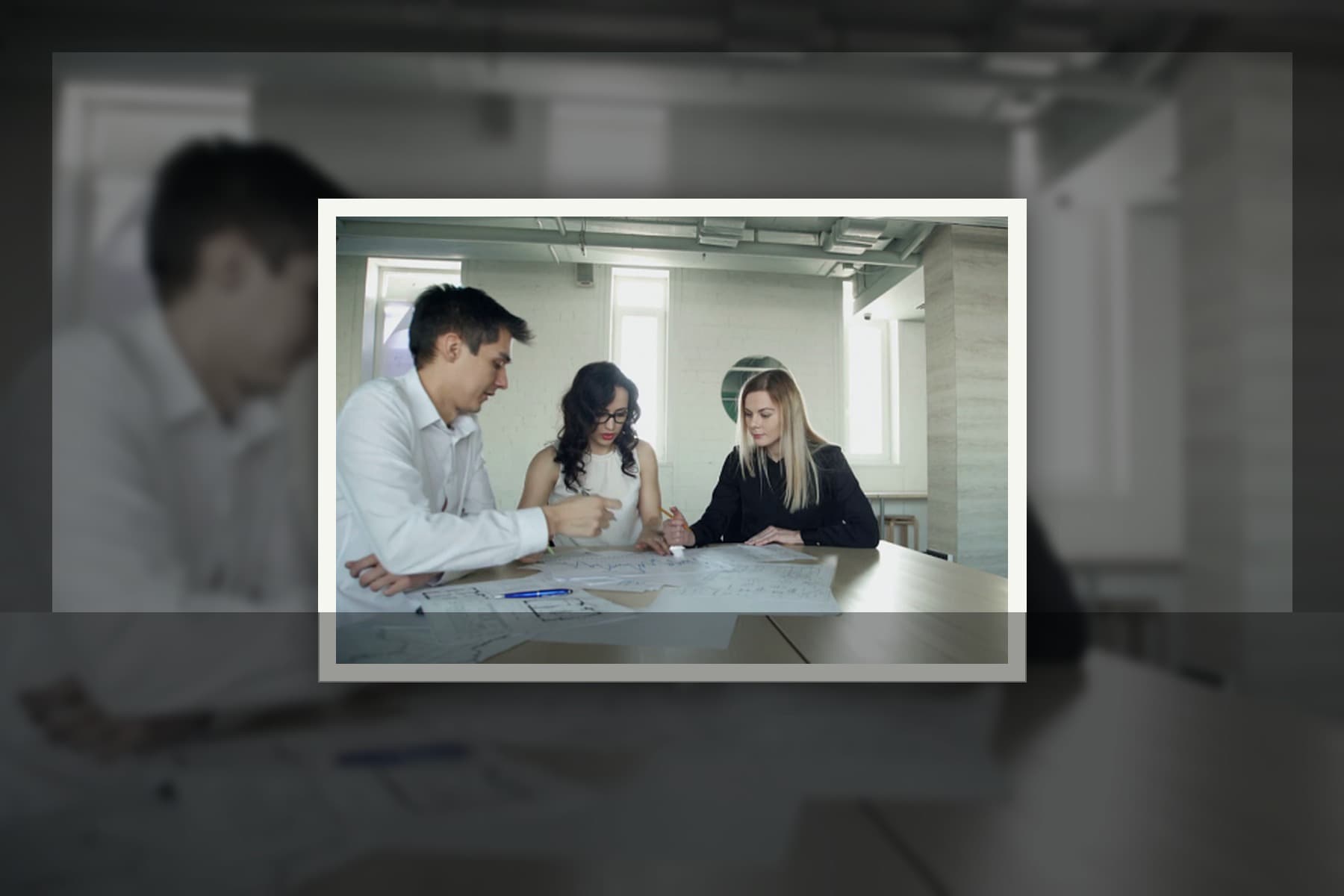 Large editorial plate for Nexxus Group